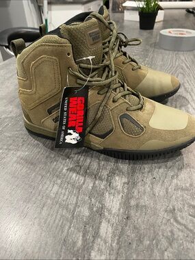 Unisex gorilla wear suede ankle sneaker boots